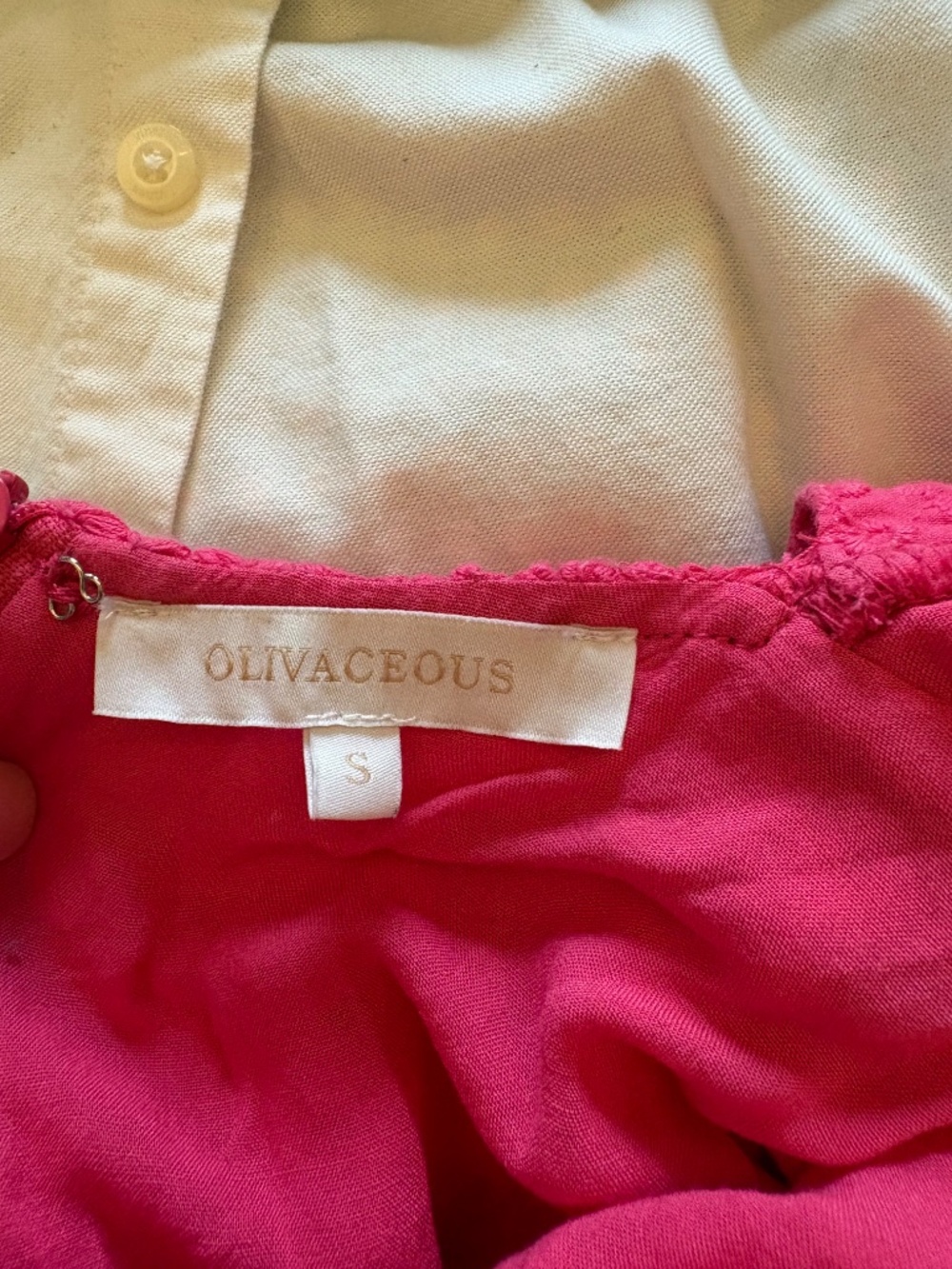 Olivaceous hot pink dress - Picture 4 of 5